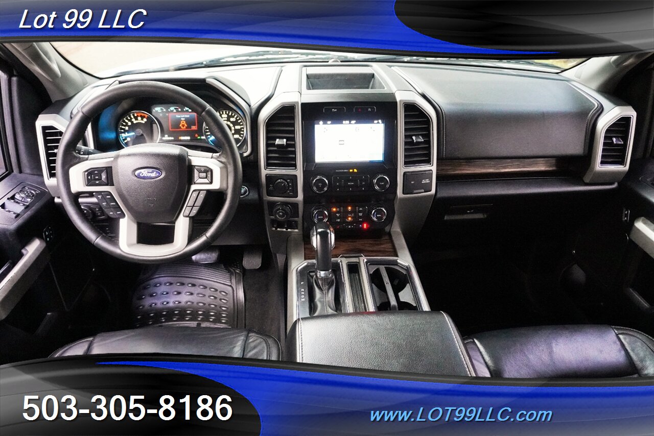 2019 Ford F-150 Lariat 4X4 Power Stroke Leather Pano GPS Lifted - Photo 13 - Milwaukie, OR 97267