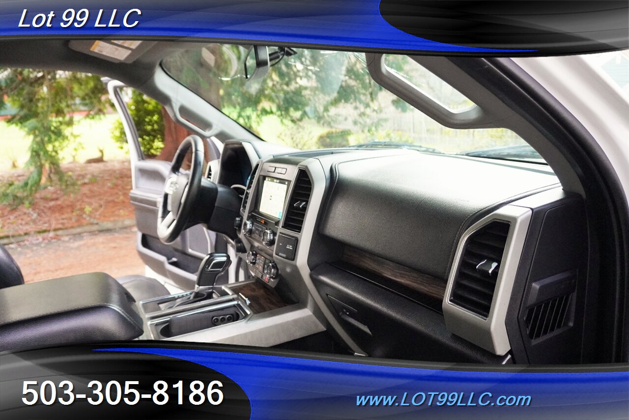 2019 Ford F-150 Lariat 4X4 Power Stroke Leather Pano GPS Lifted - Photo 20 - Milwaukie, OR 97267
