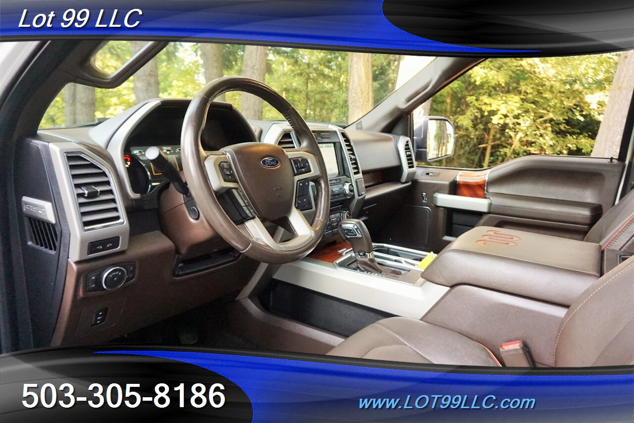 2015 Ford F-150 King Ranch 4x4 77K V6 Heated Leather 1 OWNER   - Photo 12 - Milwaukie, OR 97267