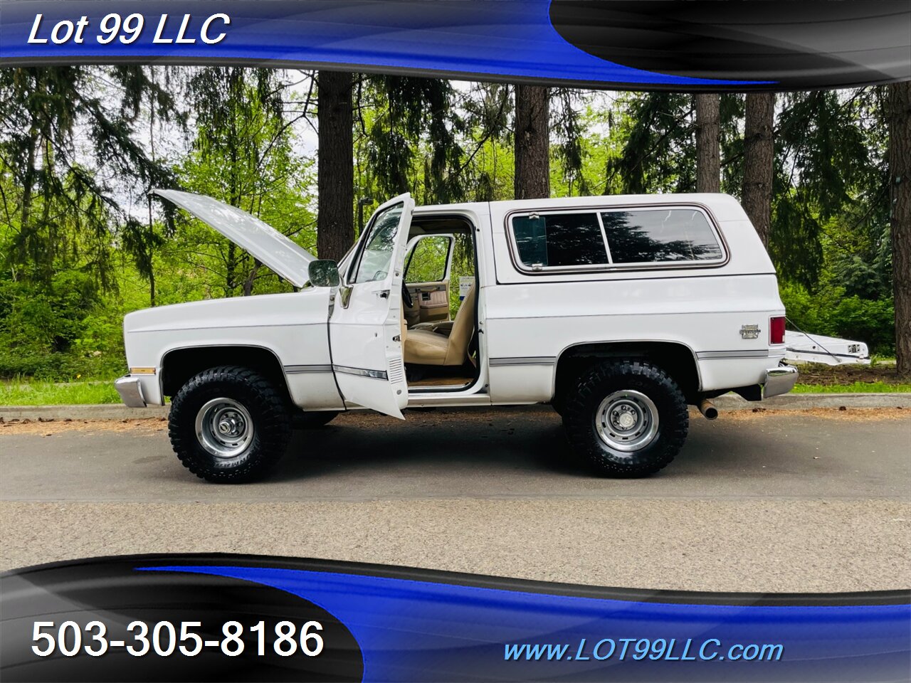 1984 Chevrolet Blazer K5 Silverado 4x4 NEW TIRE   - Photo 19 - Milwaukie, OR 97267