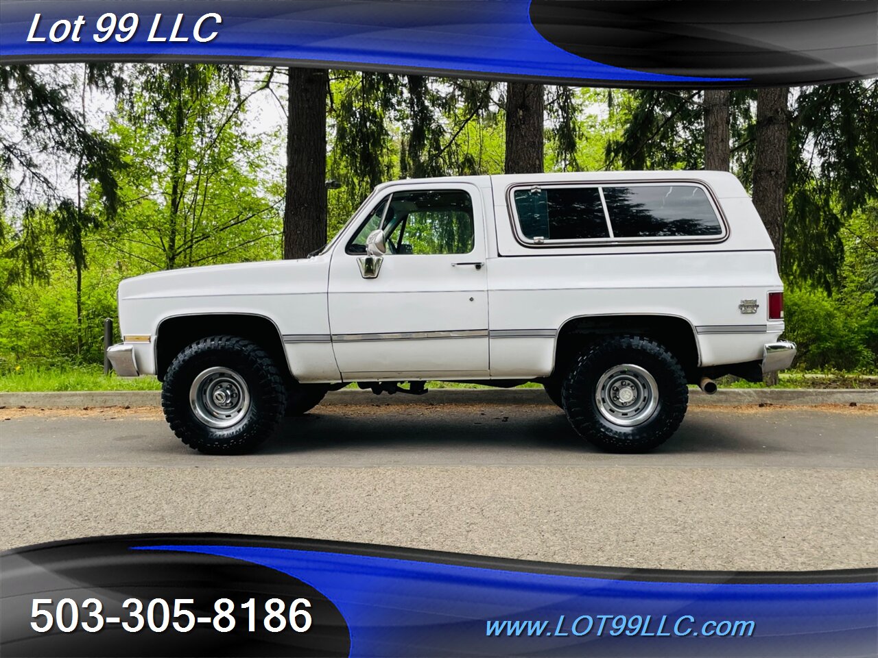 1984 Chevrolet Blazer K5 Silverado 4x4 NEW TIRE   - Photo 1 - Milwaukie, OR 97267