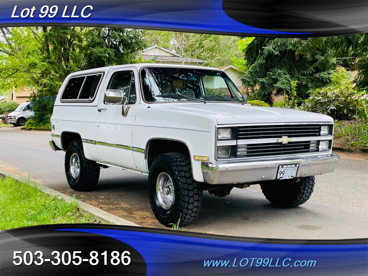 1984 Chevrolet Blazer K5 Silverado 4x4 NEW TIRE   - Photo 4 - Milwaukie, OR 97267