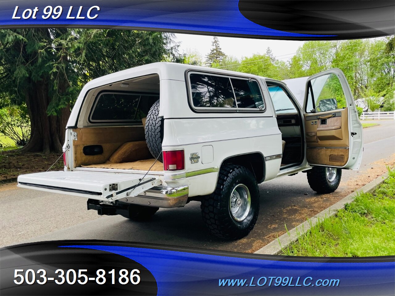 1984 Chevrolet Blazer K5 Silverado 4x4 NEW TIRE   - Photo 21 - Milwaukie, OR 97267