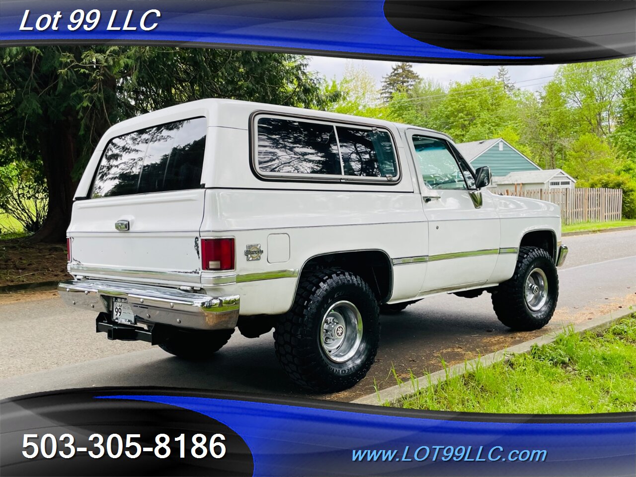 1984 Chevrolet Blazer K5 Silverado 4x4 NEW TIRE   - Photo 8 - Milwaukie, OR 97267