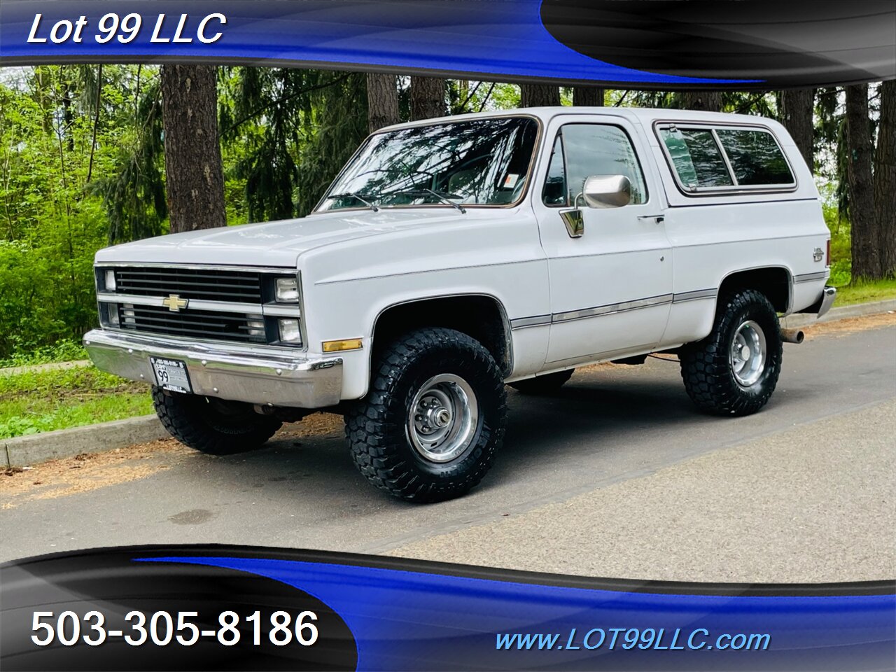 1984 Chevrolet Blazer K5 Silverado 4x4 NEW TIRE   - Photo 2 - Milwaukie, OR 97267