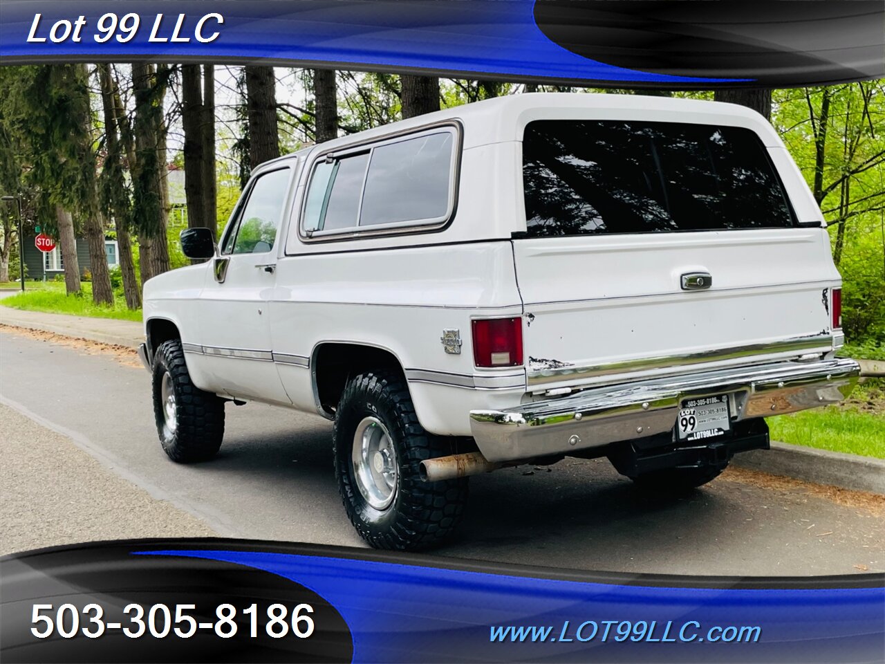 1984 Chevrolet Blazer K5 Silverado 4x4 NEW TIRE   - Photo 6 - Milwaukie, OR 97267