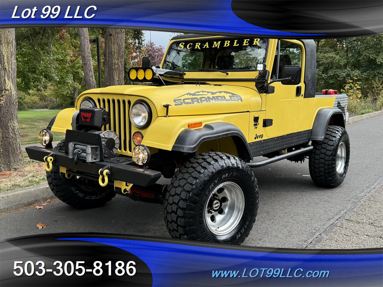 1983 Jeep Scrambler CJ8 Hardtop Chevrolet SBC 350 V8 Swap   - Photo 2 - Milwaukie, OR 97267