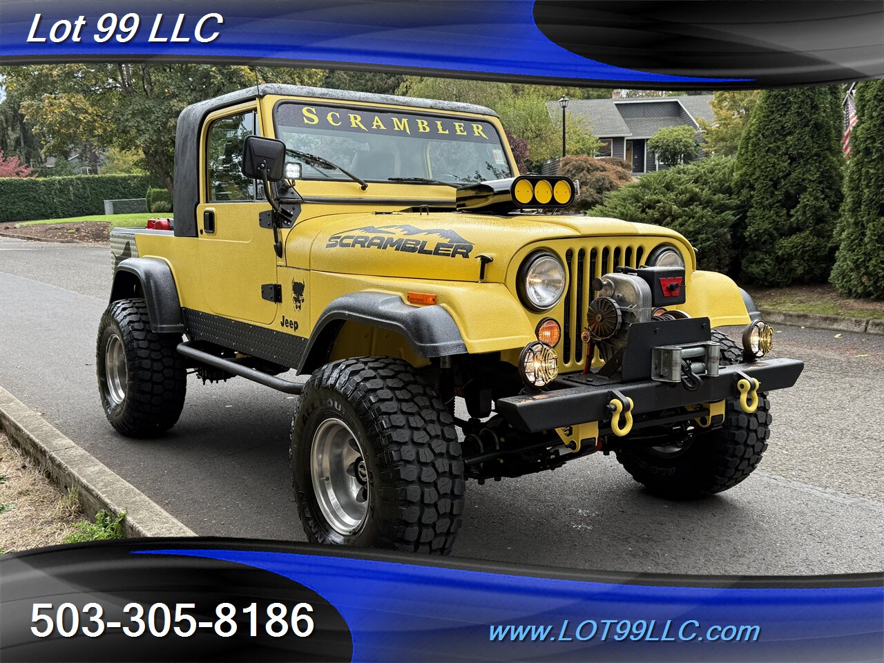 1983 Jeep Scrambler CJ8 Hardtop Chevrolet SBC 350 V8 Swap   - Photo 6 - Milwaukie, OR 97267