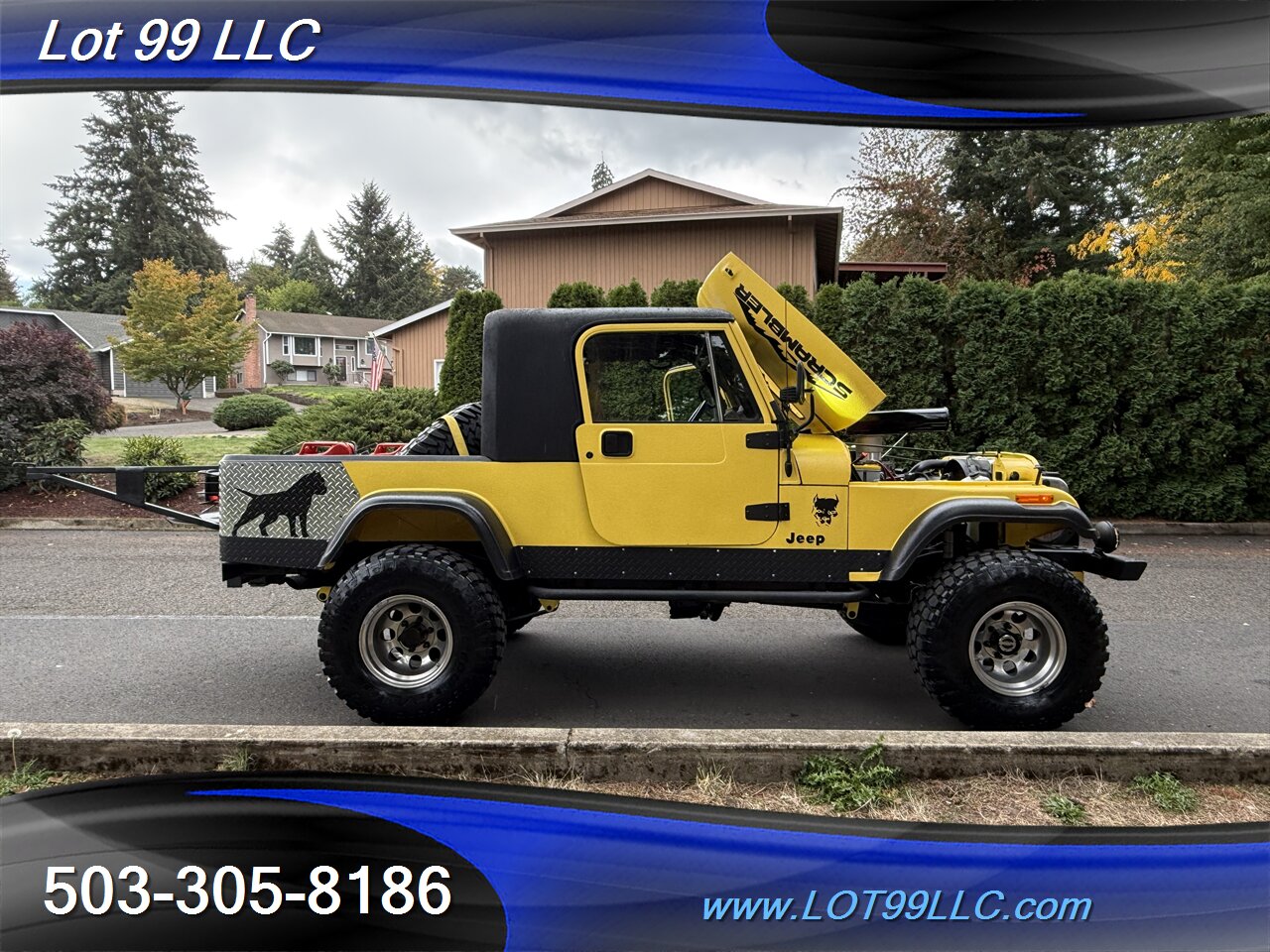 1983 Jeep Scrambler CJ8 Hardtop Chevrolet SBC 350 V8 Swap   - Photo 50 - Milwaukie, OR 97267