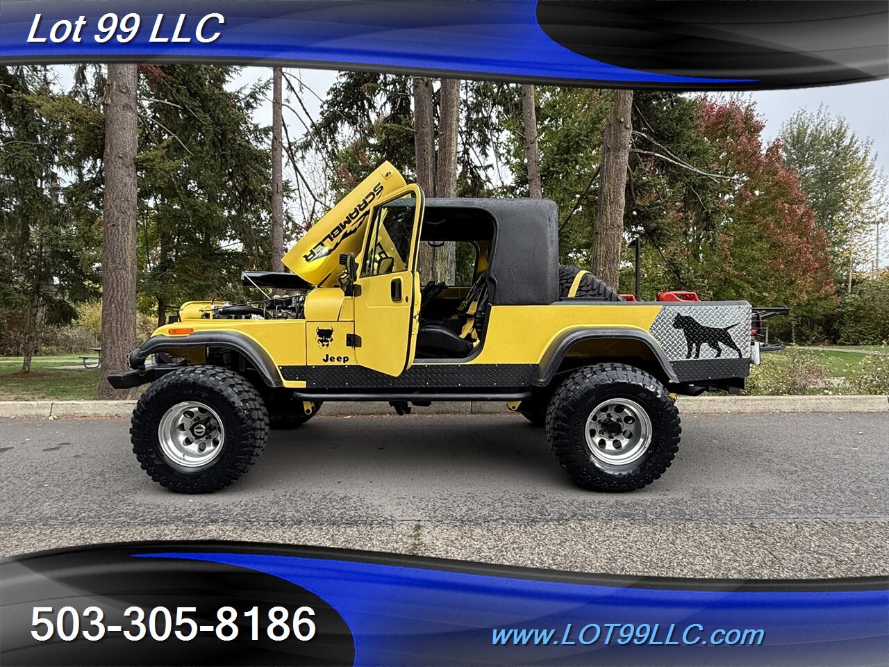 1983 Jeep Scrambler CJ8 Hardtop Chevrolet SBC 350 V8 Swap   - Photo 48 - Milwaukie, OR 97267