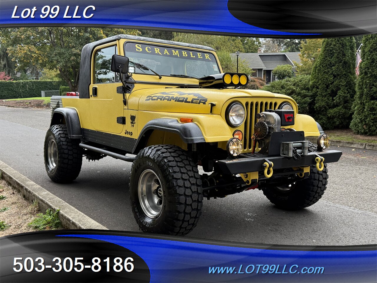 1983 Jeep Scrambler CJ8 Hardtop Chevrolet SBC 350 V8 Swap   - Photo 4 - Milwaukie, OR 97267