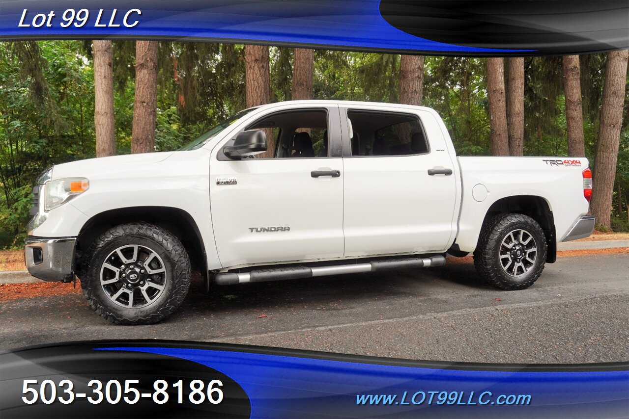 2015 Toyota Tundra SR5 4x4 CREWMAX V8 5.7L Auto Short Bed  Premium Wheels Newer Tires 1OWNER NO RUST - Photo 5 - Milwaukie, OR 97267
