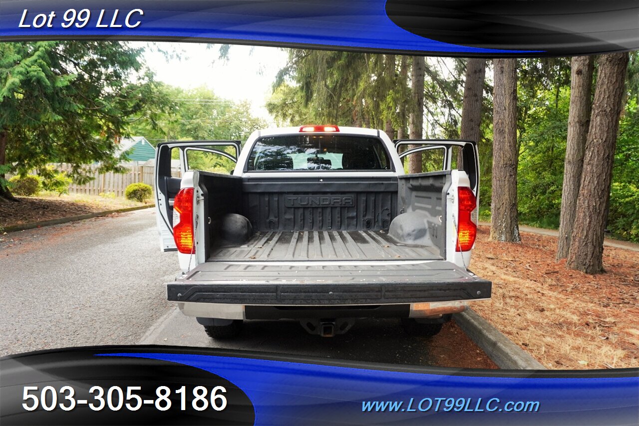 2015 Toyota Tundra SR5 4x4 CREWMAX V8 5.7L Auto Short Bed  Premium Wheels Newer Tires 1OWNER NO RUST - Photo 34 - Milwaukie, OR 97267