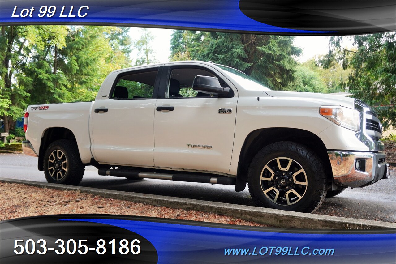 2015 Toyota Tundra SR5 4x4 CREWMAX V8 5.7L Auto Short Bed  Premium Wheels Newer Tires 1OWNER NO RUST - Photo 7 - Milwaukie, OR 97267