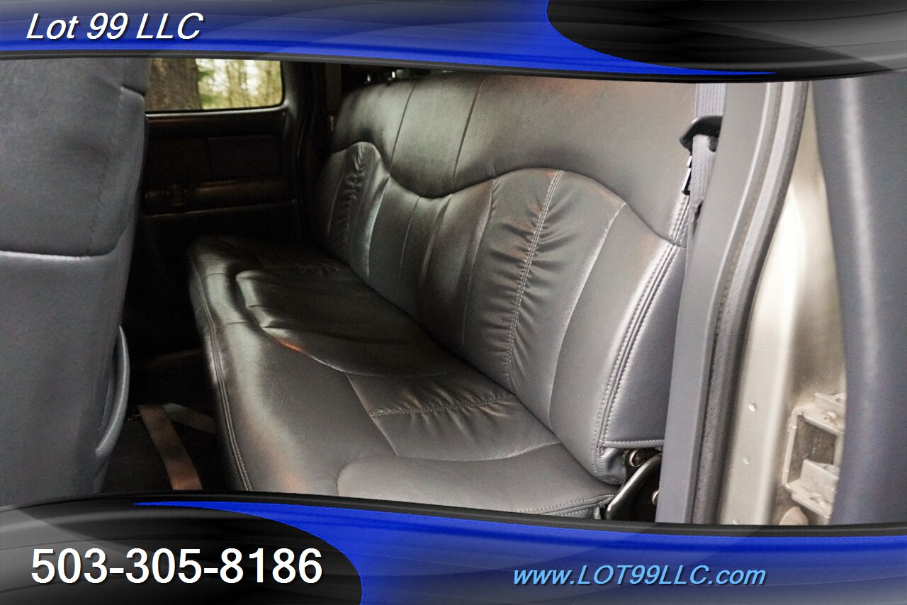 2000 Chevrolet Silverado 2500 4X4 Extended Cab V8 6.0L Heated Leather Canopy NO  Rust Like New Tires - Photo 13 - Milwaukie, OR 97267