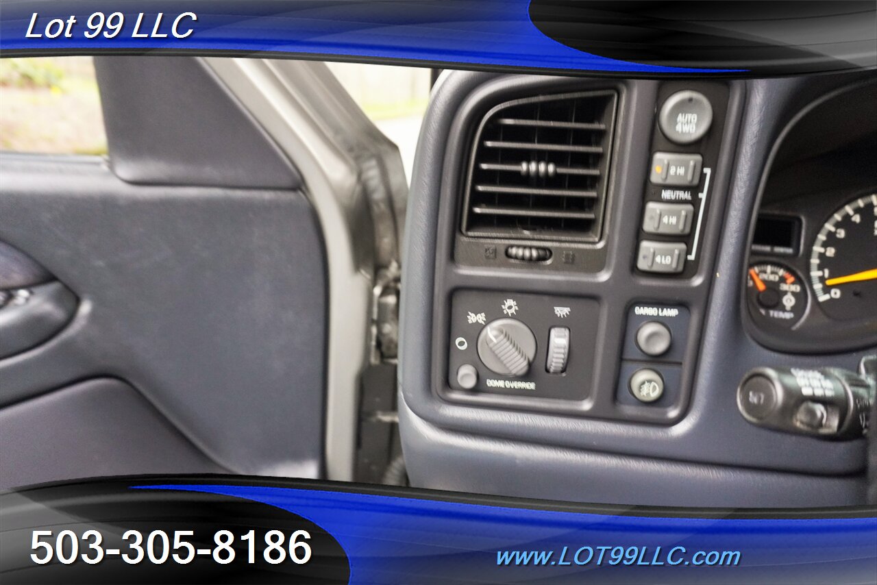 2000 Chevrolet Silverado 2500 4X4 Extended Cab V8 6.0L Heated Leather Canopy NO  Rust Like New Tires - Photo 23 - Milwaukie, OR 97267