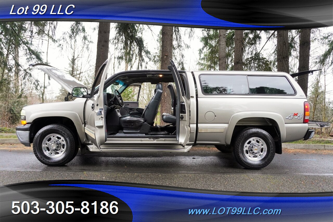 2000 Chevrolet Silverado 2500 4X4 Extended Cab V8 6.0L Heated Leather Canopy NO  Rust Like New Tires - Photo 25 - Milwaukie, OR 97267