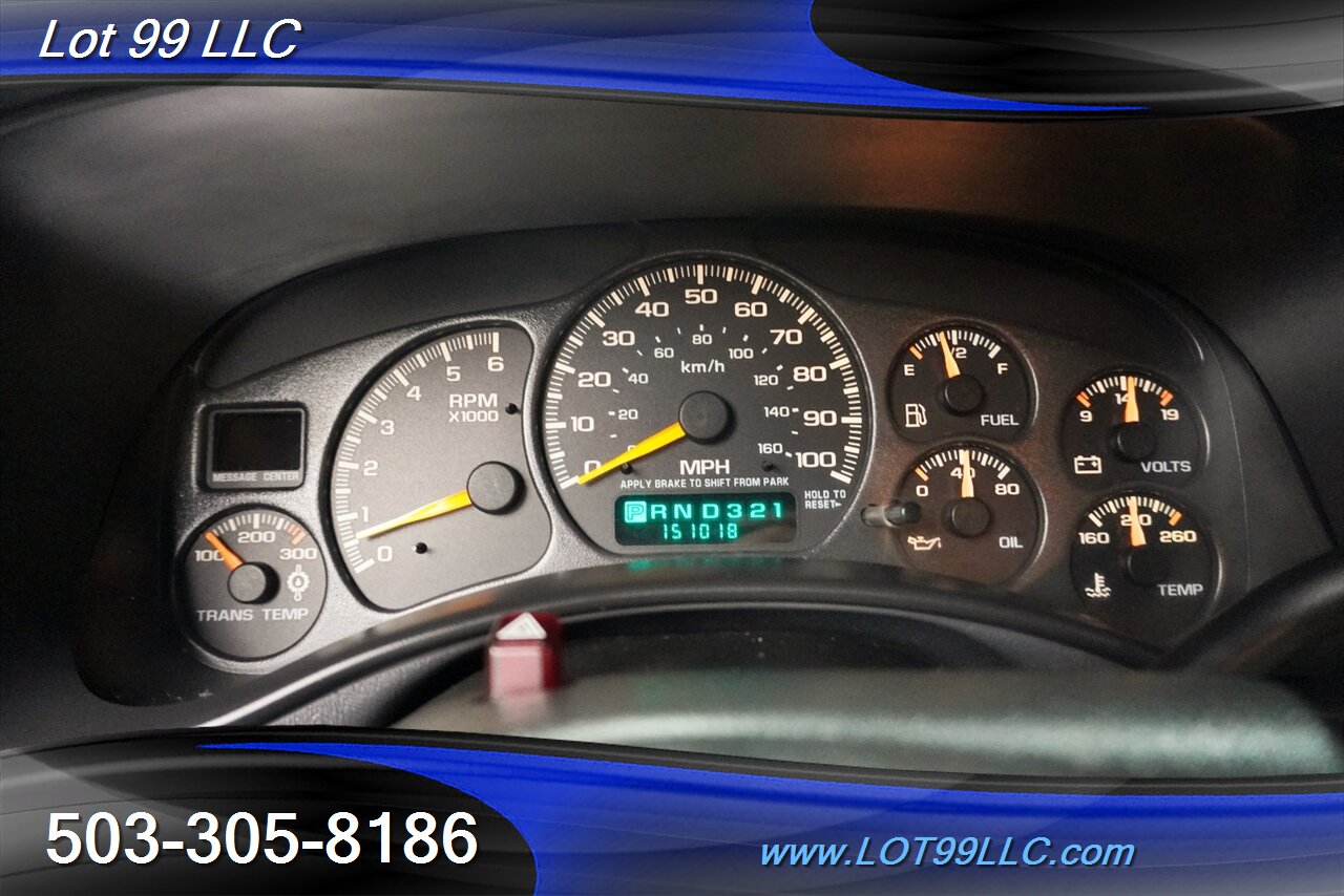 2000 Chevrolet Silverado 2500 4X4 Extended Cab V8 6.0L Heated Leather Canopy NO  Rust Like New Tires - Photo 18 - Milwaukie, OR 97267