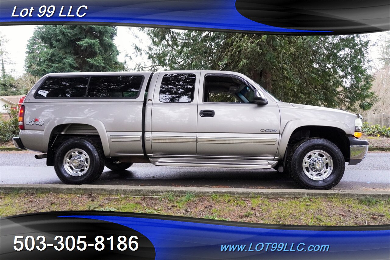 2000 Chevrolet Silverado 2500 4X4 Extended Cab V8 6.0L Heated Leather Canopy NO  Rust Like New Tires - Photo 8 - Milwaukie, OR 97267