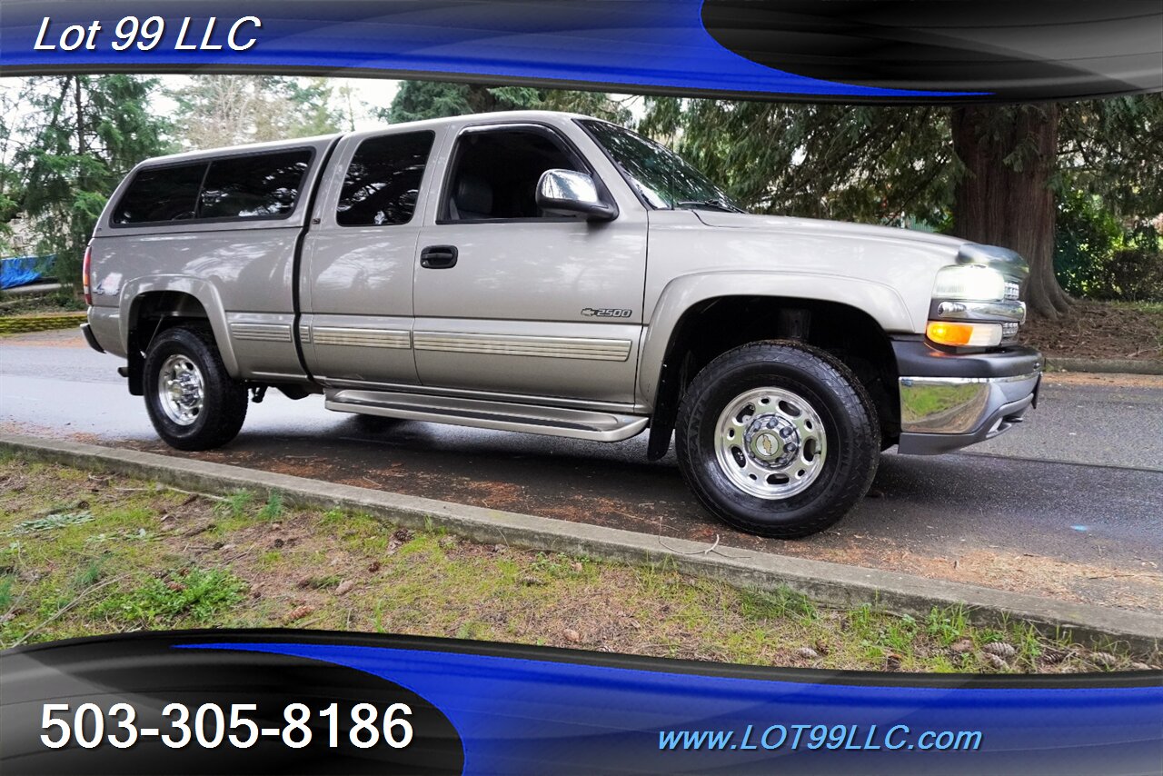 2000 Chevrolet Silverado 2500 4X4 Extended Cab V8 6.0L Heated Leather Canopy NO  Rust Like New Tires - Photo 7 - Milwaukie, OR 97267