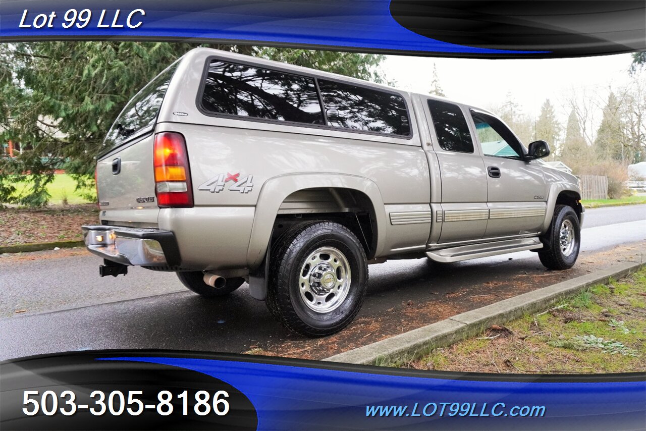 2000 Chevrolet Silverado 2500 4X4 Extended Cab V8 6.0L Heated Leather Canopy NO  Rust Like New Tires - Photo 9 - Milwaukie, OR 97267