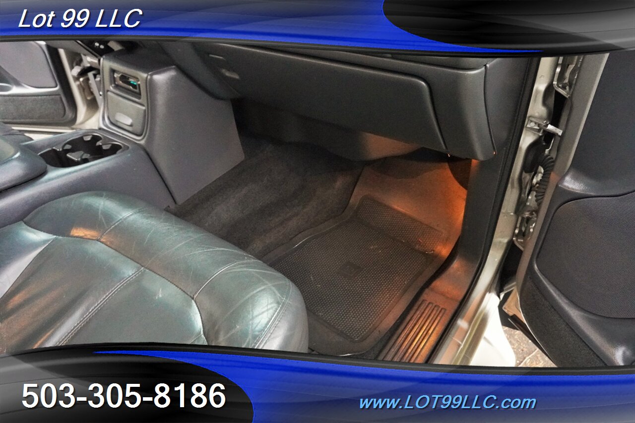 2000 Chevrolet Silverado 2500 4X4 Extended Cab V8 6.0L Heated Leather Canopy NO  Rust Like New Tires - Photo 34 - Milwaukie, OR 97267