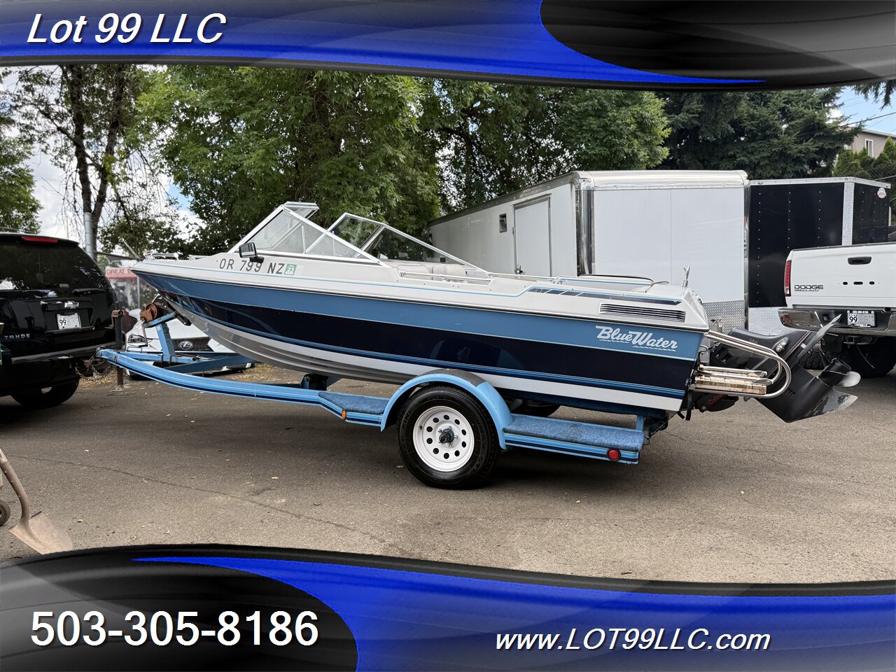 1986 Bluewater Blazer 16' 3.0 4Cyl 120hp OMC Cobra Outdrive - Photo 1 - Milwaukie, OR 97267
