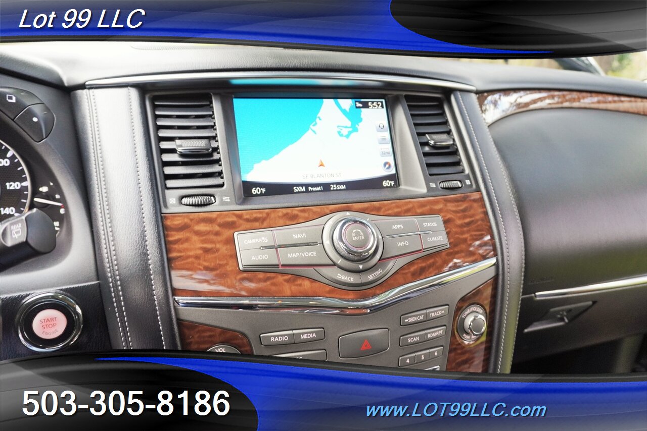2020 Nissan Armada SL 4x4 V8 5.6L Auto Heated Leather Seats GPS Moon  Roof 3 ROW SEATING Premium Wheels Newer Tires 2 OWNERS - Photo 22 - Milwaukie, OR 97267