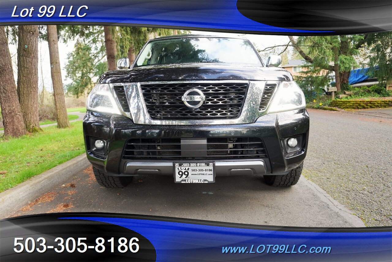 2020 Nissan Armada SL 4x4 V8 5.6L Auto Heated Leather Seats GPS Moon  Roof 3 ROW SEATING Premium Wheels Newer Tires 2 OWNERS - Photo 6 - Milwaukie, OR 97267