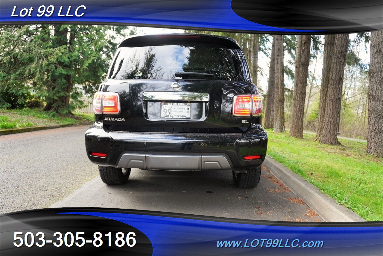 2020 Nissan Armada SL 4x4 V8 5.6L Auto Heated Leather Seats GPS Moon  Roof 3 ROW SEATING Premium Wheels Newer Tires 2 OWNERS - Photo 10 - Milwaukie, OR 97267