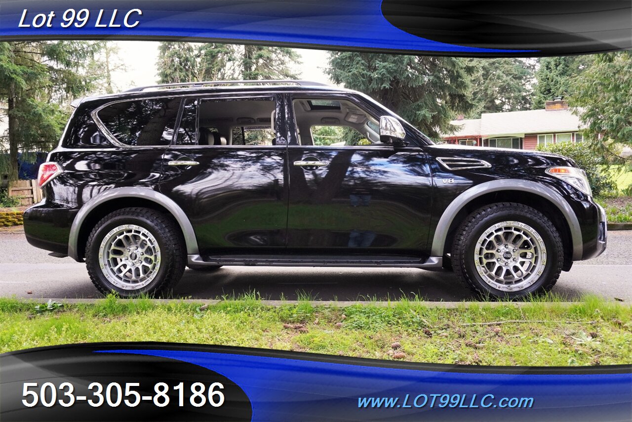 2020 Nissan Armada SL 4x4 V8 5.6L Auto Heated Leather Seats GPS Moon  Roof 3 ROW SEATING Premium Wheels Newer Tires 2 OWNERS - Photo 8 - Milwaukie, OR 97267