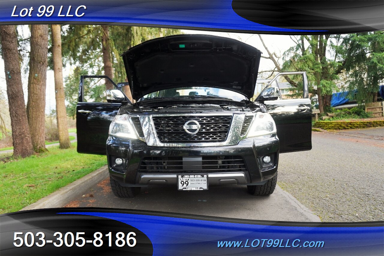 2020 Nissan Armada SL 4x4 V8 5.6L Auto Heated Leather Seats GPS Moon  Roof 3 ROW SEATING Premium Wheels Newer Tires 2 OWNERS - Photo 32 - Milwaukie, OR 97267