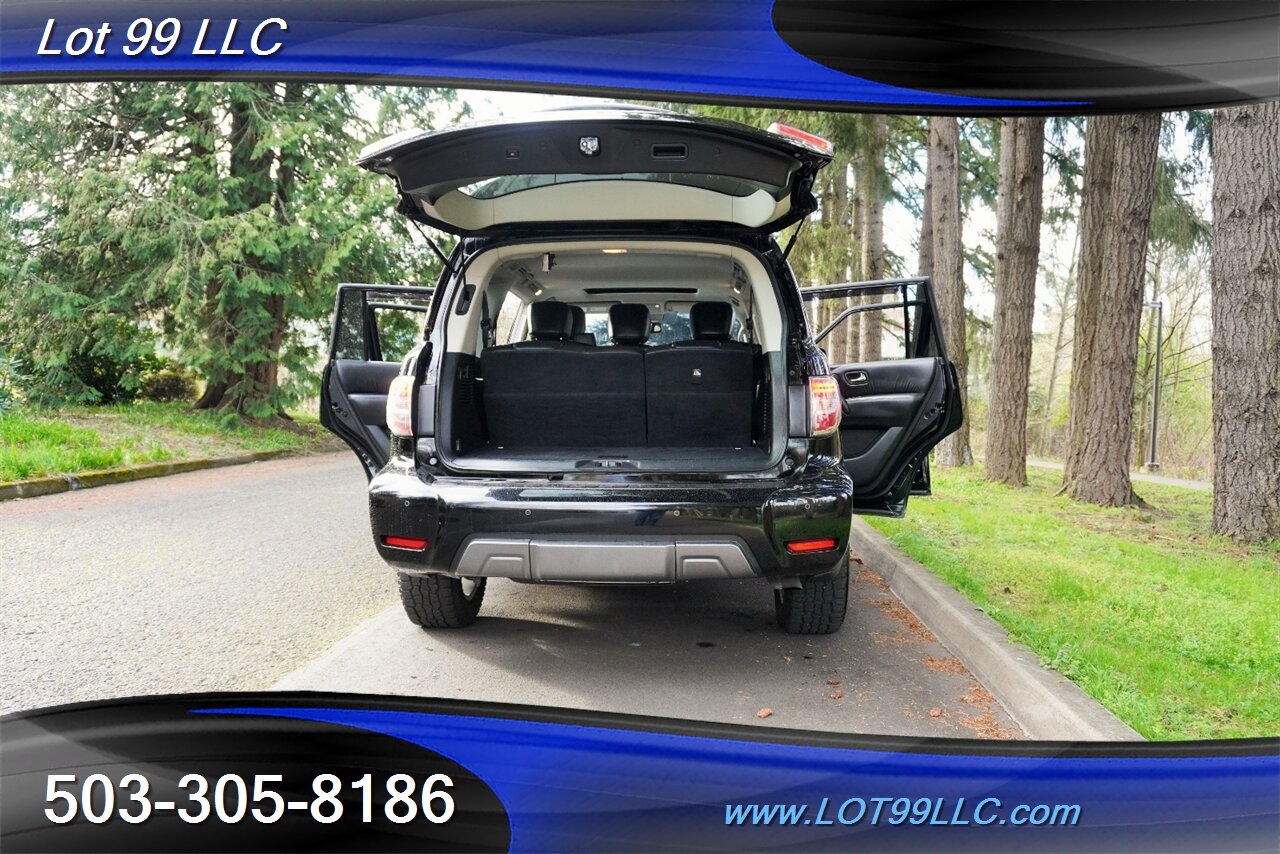 2020 Nissan Armada SL 4x4 V8 5.6L Auto Heated Leather Seats GPS Moon  Roof 3 ROW SEATING Premium Wheels Newer Tires 2 OWNERS - Photo 34 - Milwaukie, OR 97267