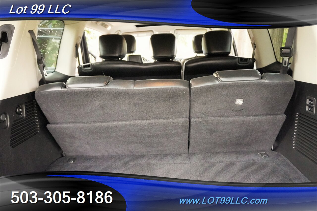 2020 Nissan Armada SL 4x4 V8 5.6L Auto Heated Leather Seats GPS Moon  Roof 3 ROW SEATING Premium Wheels Newer Tires 2 OWNERS - Photo 16 - Milwaukie, OR 97267