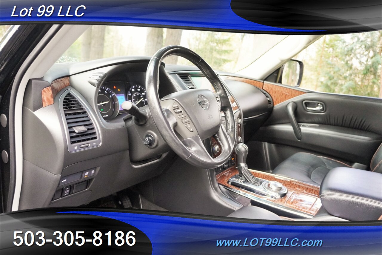 2020 Nissan Armada SL 4x4 V8 5.6L Auto Heated Leather Seats GPS Moon  Roof 3 ROW SEATING Premium Wheels Newer Tires 2 OWNERS - Photo 12 - Milwaukie, OR 97267