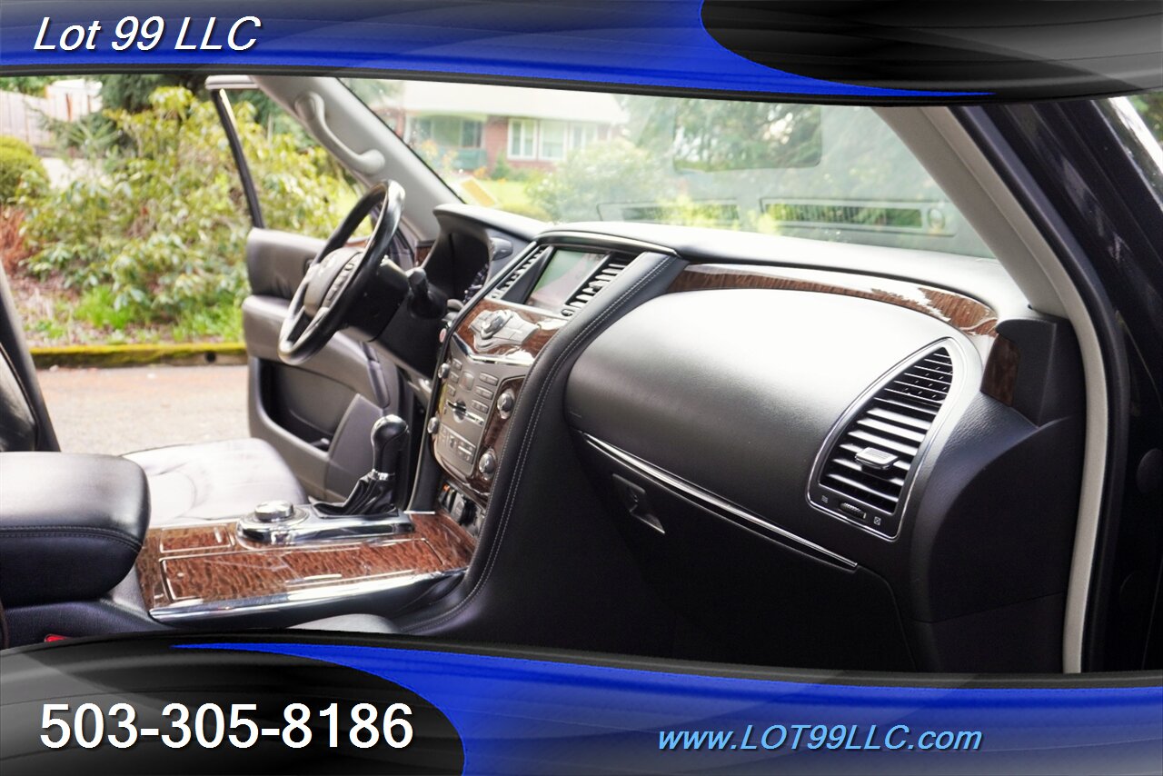 2020 Nissan Armada SL 4x4 V8 5.6L Auto Heated Leather Seats GPS Moon  Roof 3 ROW SEATING Premium Wheels Newer Tires 2 OWNERS - Photo 18 - Milwaukie, OR 97267