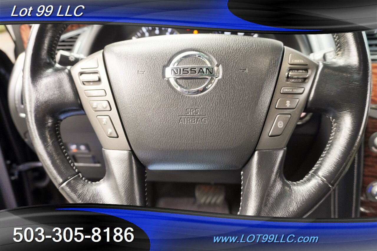 2020 Nissan Armada SL 4x4 V8 5.6L Auto Heated Leather Seats GPS Moon  Roof 3 ROW SEATING Premium Wheels Newer Tires 2 OWNERS - Photo 28 - Milwaukie, OR 97267