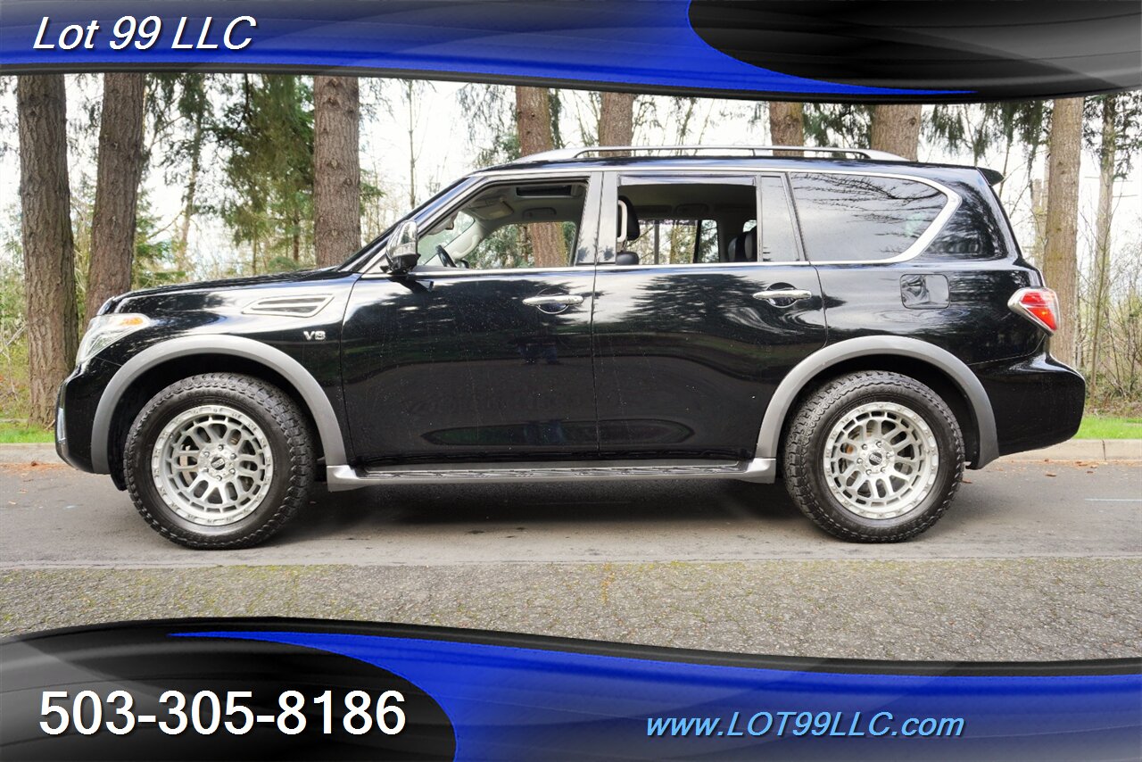 2020 Nissan Armada SL 4x4 V8 5.6L Auto Heated Leather Seats GPS Moon  Roof 3 ROW SEATING Premium Wheels Newer Tires 2 OWNERS - Photo 1 - Milwaukie, OR 97267