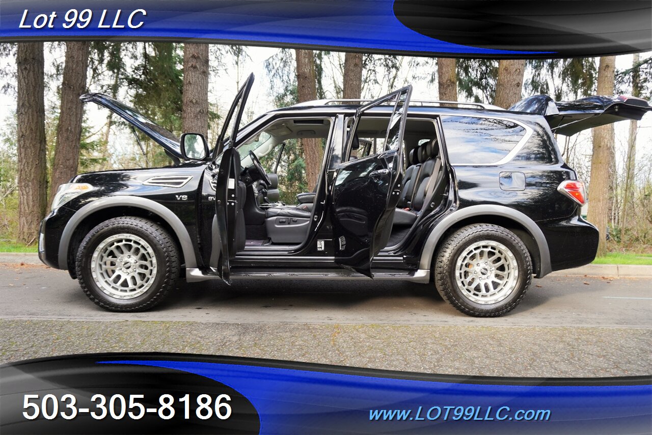 2020 Nissan Armada SL 4x4 V8 5.6L Auto Heated Leather Seats GPS Moon  Roof 3 ROW SEATING Premium Wheels Newer Tires 2 OWNERS - Photo 31 - Milwaukie, OR 97267