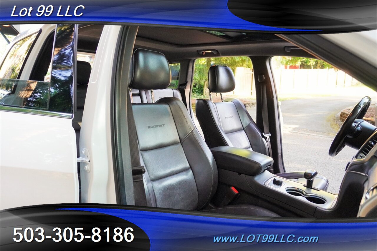 2014 Jeep Grand Cherokee Summit 4X4 3.0L Diesel Leather Pano Roof GPS Chrorme Wheels Newer Tires - Photo 21 - Milwaukie, OR 97267