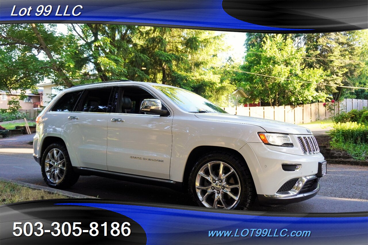 2014 Jeep Grand Cherokee Summit 4X4 3.0L Diesel Leather Pano Roof GPS Chrorme Wheels Newer Tires - Photo 7 - Milwaukie, OR 97267