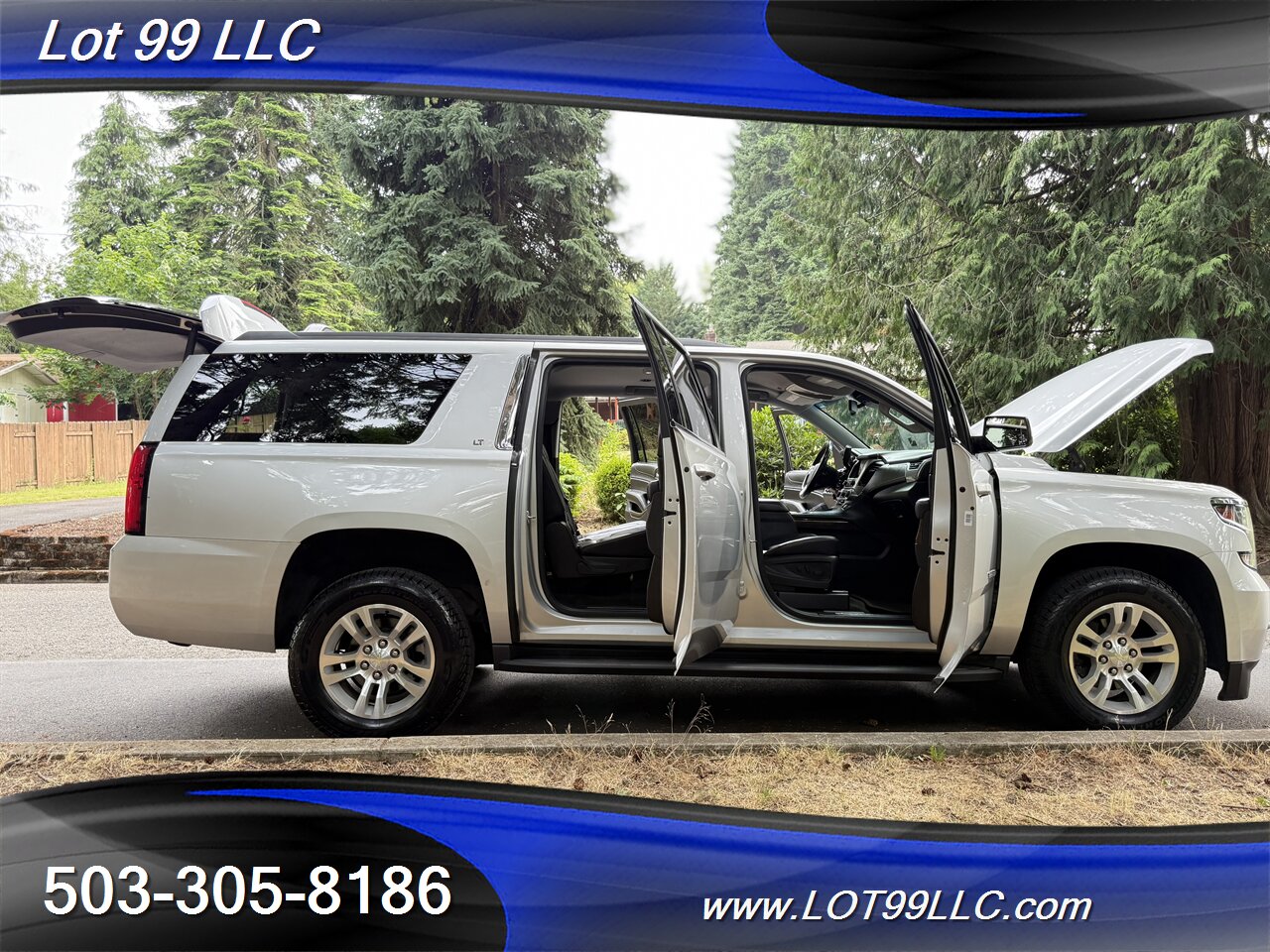 2016 Chevrolet Suburban LT 4x4 133k Htd Leather 3rd Row New Transmission - Photo 21 - Milwaukie, OR 97267