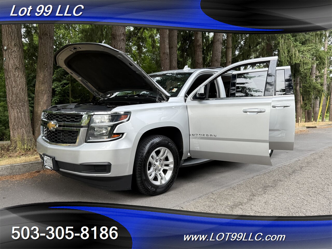 2016 Chevrolet Suburban LT 4x4 133k Htd Leather 3rd Row New Transmission - Photo 55 - Milwaukie, OR 97267