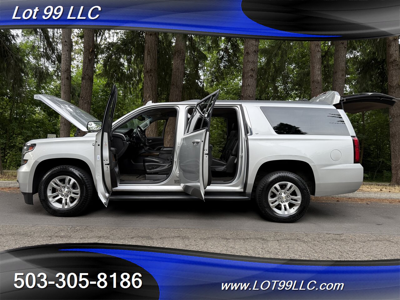 2016 Chevrolet Suburban LT 4x4 133k Htd Leather 3rd Row New Transmission - Photo 20 - Milwaukie, OR 97267