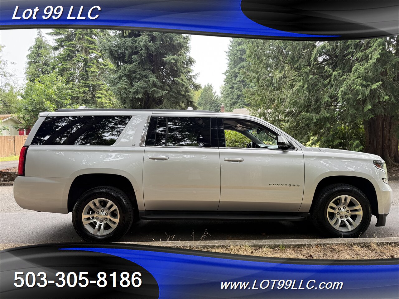 2016 Chevrolet Suburban LT 4x4 133k Htd Leather 3rd Row New Transmission - Photo 5 - Milwaukie, OR 97267