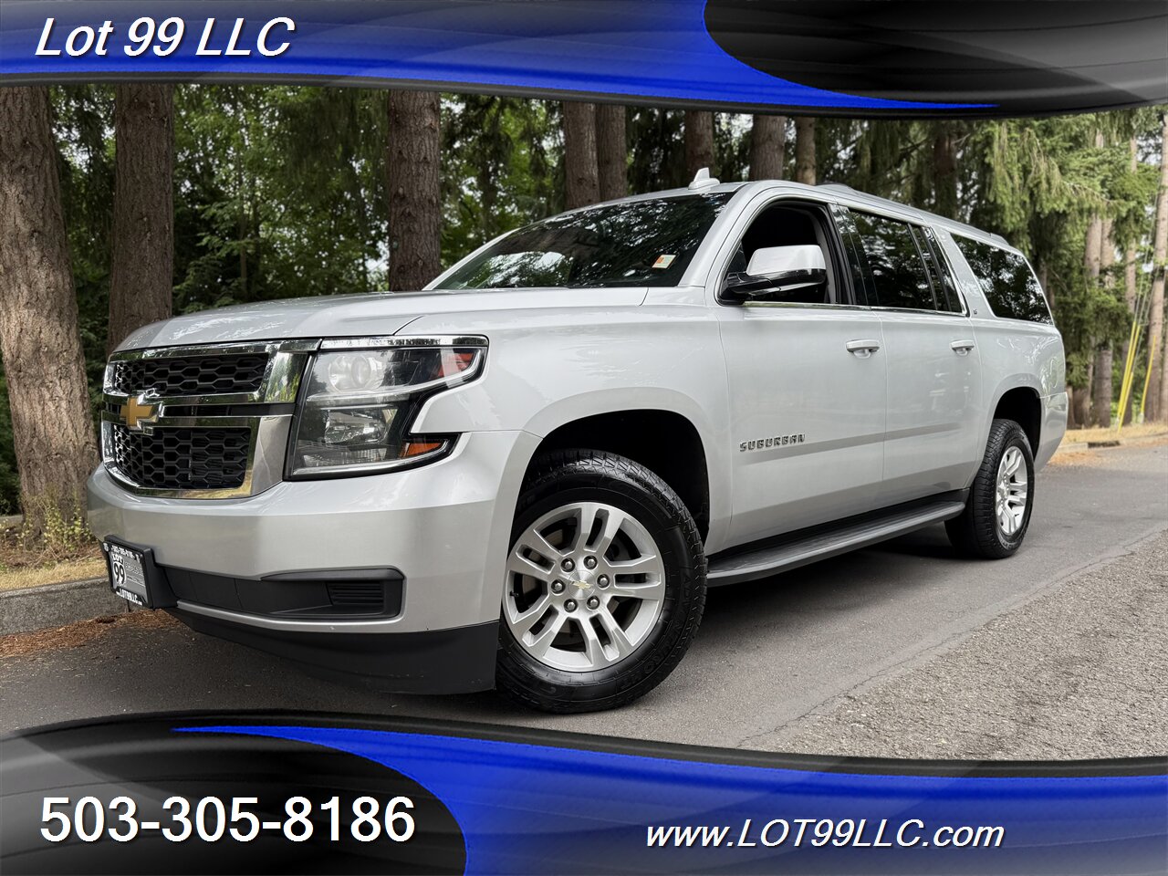 2016 Chevrolet Suburban LT 4x4 133k Htd Leather 3rd Row New Transmission - Photo 2 - Milwaukie, OR 97267