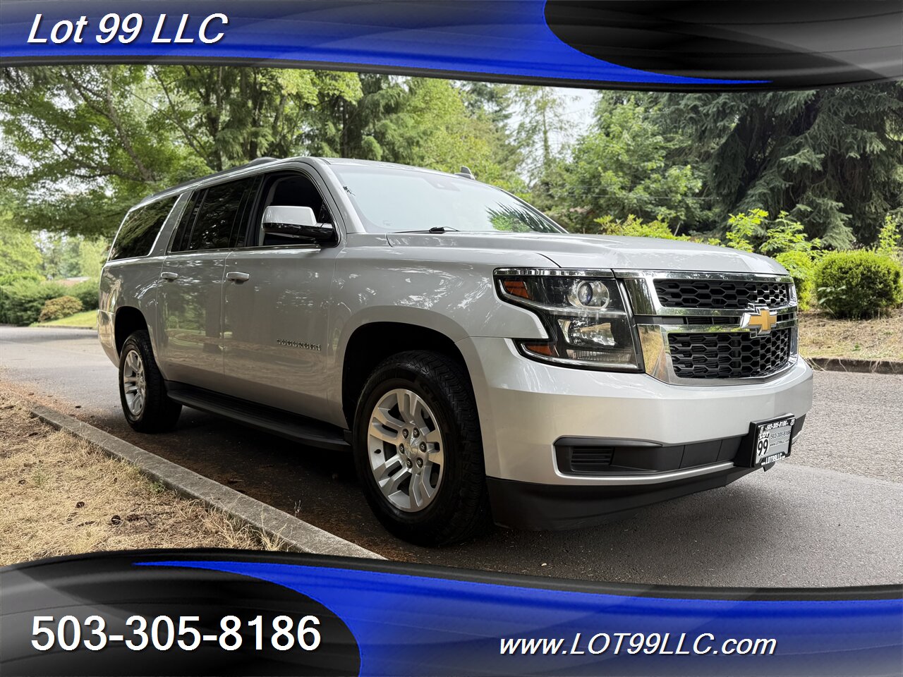 2016 Chevrolet Suburban LT 4x4 133k Htd Leather 3rd Row New Transmission - Photo 4 - Milwaukie, OR 97267