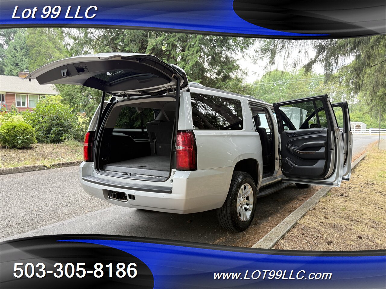 2016 Chevrolet Suburban LT 4x4 133k Htd Leather 3rd Row New Transmission - Photo 60 - Milwaukie, OR 97267