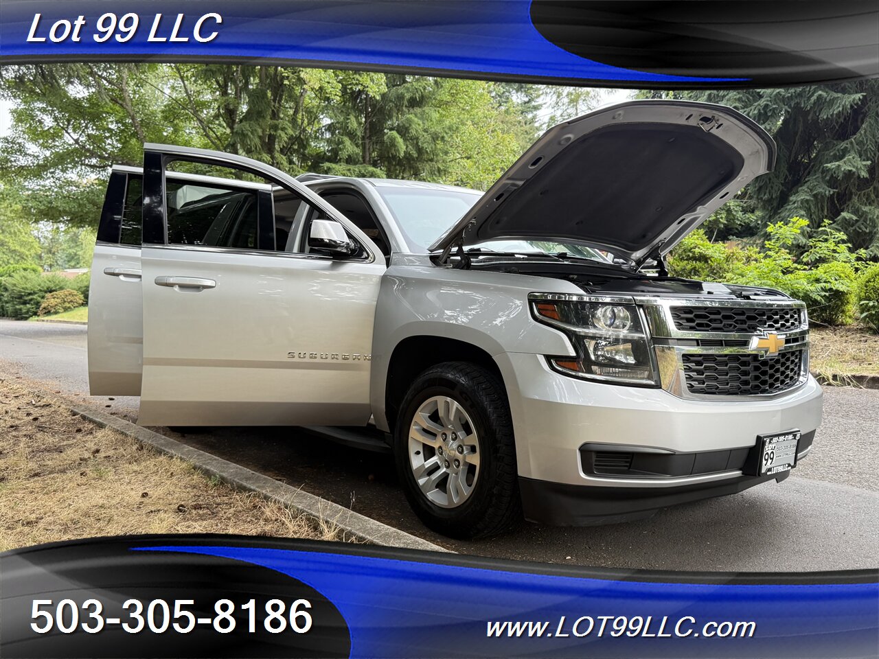 2016 Chevrolet Suburban LT 4x4 133k Htd Leather 3rd Row New Transmission - Photo 59 - Milwaukie, OR 97267