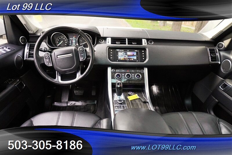 2016 Land Rover Range Rover Sport HSE 4X4 V6 Supercharged Only 51K Heated Leather  Pano Roof GPS Premium Wheels Newer Tires FRIDGE 2 OWNERS